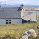 View of landowner's dwelling at Owey Island