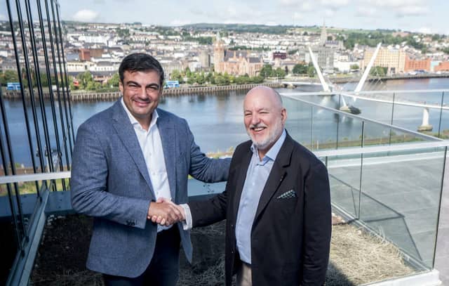 Bruno Abril, Chairman at Alchemy and Global Lead, Insurance Industry at NTT DATA Inc and John Harkin, Founder and CEO Alchemy Technology Services.