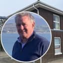 Peter Casey, inset, has submitted plans for development at Ludden House