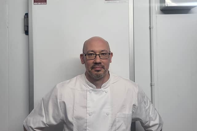 The chef explained that he spent time baking with his mother as a child.