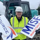 Packie Bonner launching the Source Civil Safety Initiative