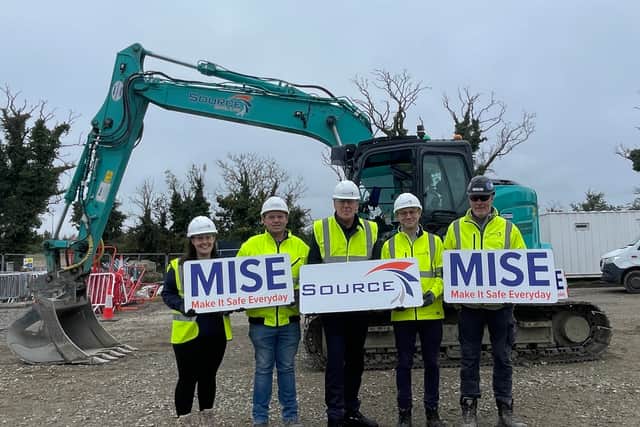 The Source ‘MISE’ safety initiative aims to empower every individual in the company and those working alongside them to actively prioritise safety.  