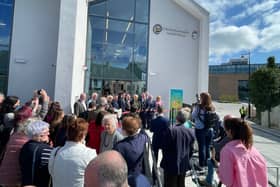 Minister Heather Humphreys officially opening the new Mayfair Library in Kilkenny City