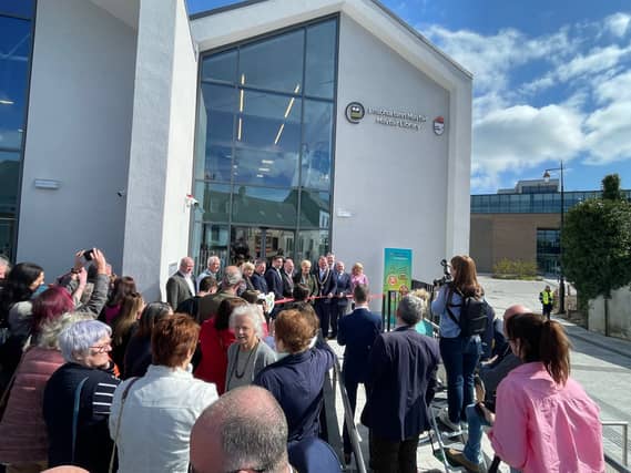 The opening of the Mayfair Library in Kilkenny