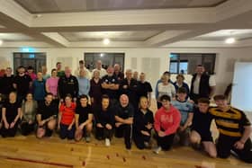Participants in The Heath GAA Lypsycnc Battle which takes place next January in Killenard.