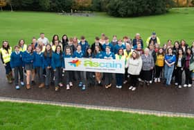 Transition Year students from Letterkenny who in conjunction with HSE Ascain Training & Support Service gathered at the Vestry at St Conal’s for a walk around the park to mark World Mental Health Day
