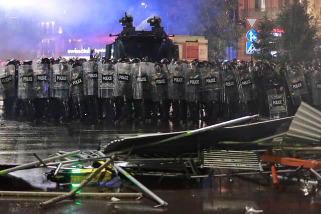 The opposition had painted the latest march as part of a “peaceful revolution” to restore democratic values, but in a press briefing on Sunday, Mr Kobakhidze cast it as the culmination of months of attempts to overthrow his government.