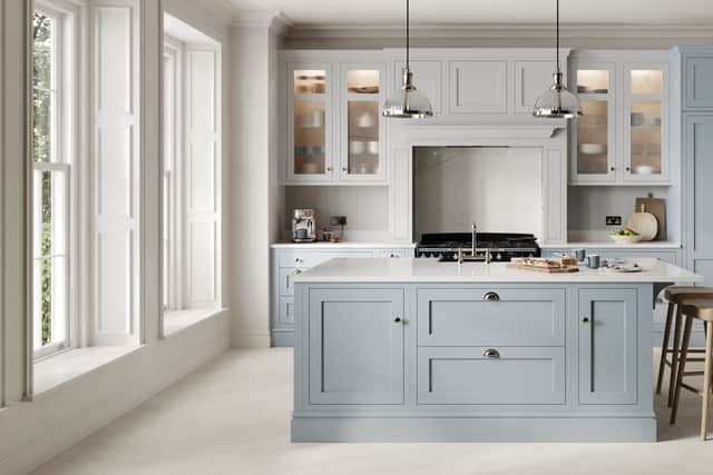 “The most premium classic designs feature in-frame shaker doors, where the door sits neatly within a crafted frame.”