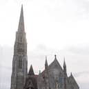 The fountain outside St John’s Cathedral, which Cllr Kieran O’Hanlon says is a haven for drinkers