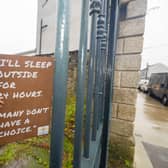 Good Shepherd Centre CEO Noel Sherry pictured at the 'Sleeping Out, Speaking Out' launch ahead of World Homeless Day