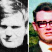 James Wray (left) and William McKinney who died on Bloody Sunday