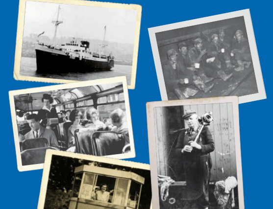 The ‘Working Over By: Donegal Emigrant Working Lives in Scotland 1940-1990’ exhibition and accompanying booklet highlight the occupations, working conditions and work experiences of Donegal people in Scotland.  
