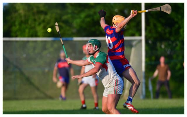 Action from when the sides met in this year's ACHL Division 4 semi-final
