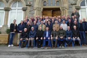 The St Eunan's class of 1990 at their reunion in Letterkenny