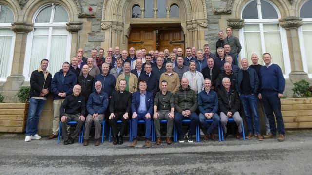 The St Eunan's class of 1990 at their reunion in Letterkenny