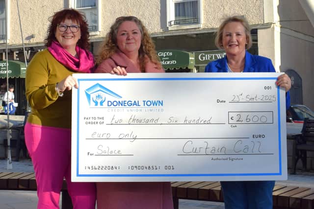 Tracey Faulkner said: “We were delighted to meet up with representatives of our three local charities this evening to present them with the proceeds of Big Maggie. 