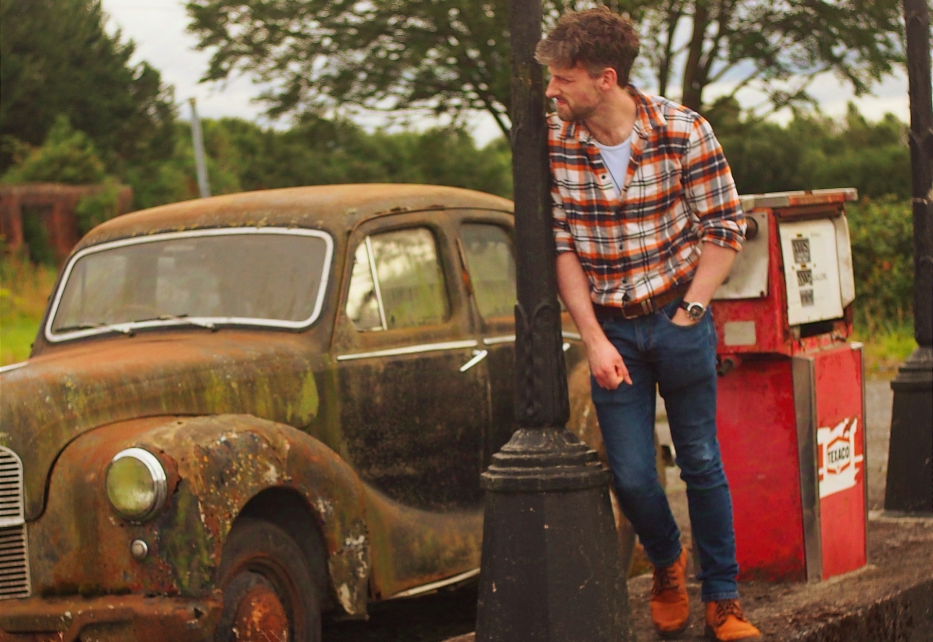 Kevin Quigley pictured at The Wheel Inn on The Heath