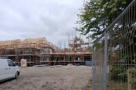 A residential development under construction in Naas