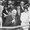 The late Gay Byrne officially opened the Bridge Centre in 1995