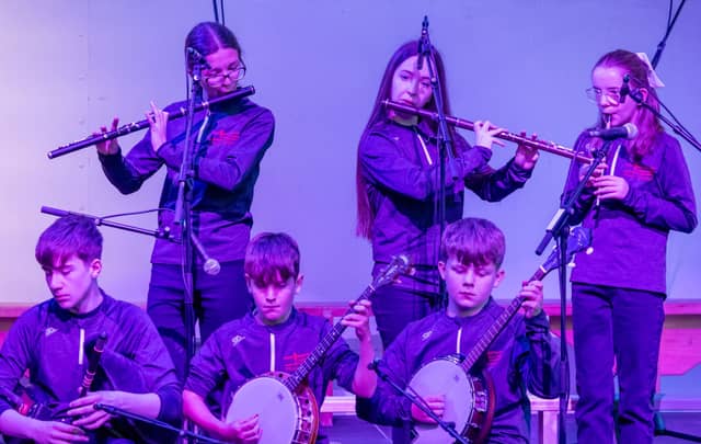 Pictured: Music Generation Laois' trad group