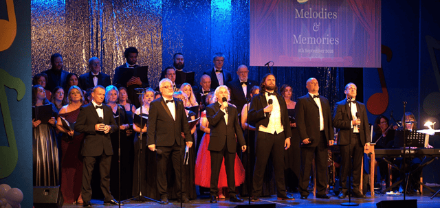 Carrick-on-Suir Musical Society members performing on stage at the Strand Theatre during the Melodies & Memories Show last Friday night. Picture Anne Marie Magorrian