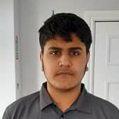 Muhammad was last seen wearing a white t-shirt, black shirt and black trousers
