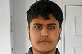 Muhammad was last seen wearing a white t-shirt, black shirt and black trousers