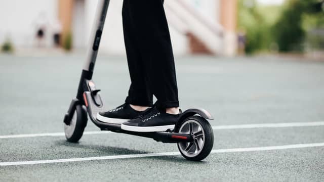 E-scooters are banned from use on footpaths