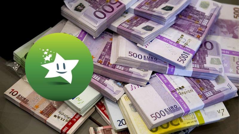 The winning National Lottery ticket totals €17,008,295