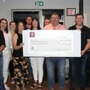 The organising committee of Brereton's Tractor Run presented the proceeds recently. €15,500 was presented to Coolderry Central School.