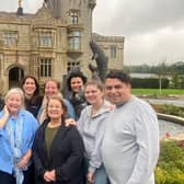 Australian and New Zealand tour operators at Lough Eske Castle, with Viktoria Albrecht, Tourism Ireland (back, third left)