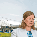 Bishop of Limerick Brendan Leahy, photographed with St John’s Hospital chief executive Emer Martin at the launch of the facility’s five-year plan in 2022 | PICTURE: Arthur Ellis