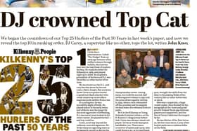 DJ Carey was ranked the greatest-ever hurler for Kilkenny