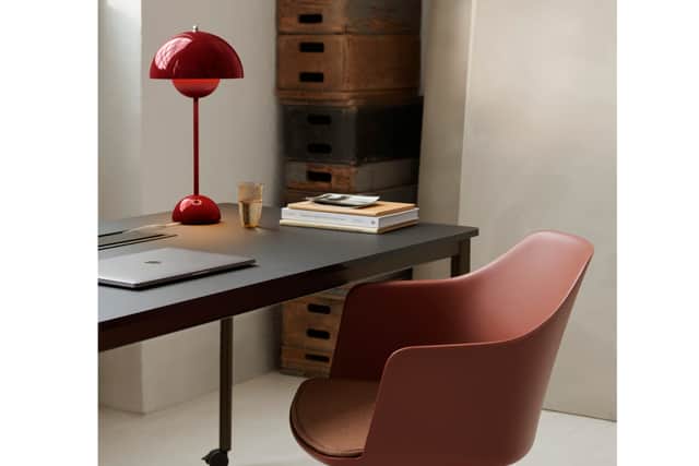 7. &Tradition VP3 Flowerpot Table Lamp – Vermilion Red, £280, Nest