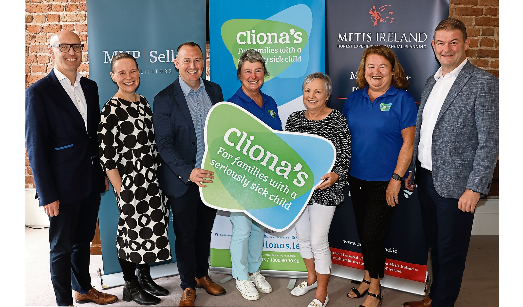 Stephen Keogh and Emily O'Dwyer, Ronan Queally, Terry Ring, Susan Ward, Phil Deegan and Carl Widger Picture: Adrian Butler