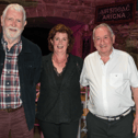 Martina Rynn with Charlie McGettigan, Billy Faughnan and Declan Faughnan.
