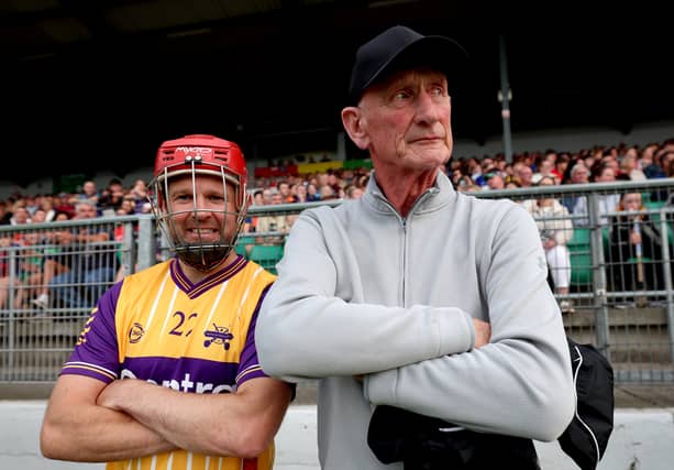 Tommy Walsh and Brian Cody before throw-in