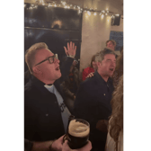 Willie Ryan and Noel Gallagher singing their hearts out I PICTURE: @itsgillen on Instagram
