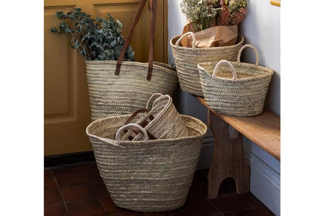 1. Market Baskets, Mini, from £12 (was £20), to Medium (£17.40), was £29; rest of items from a selection, Bohemia Design