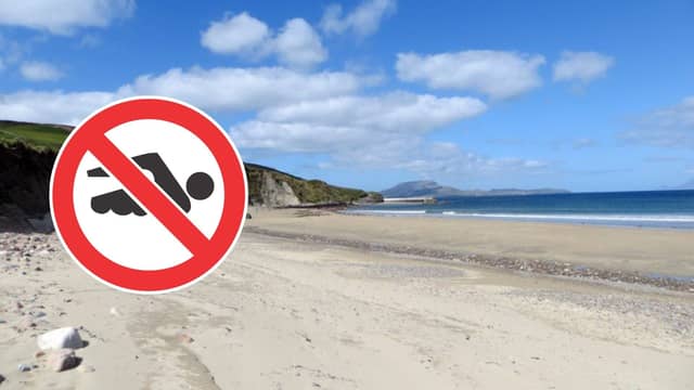 Carrowmore beach in Louisburgh has been placed under a 'Do Not Swim' notice according to Mayo County Council