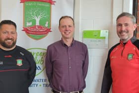 Sean Dolans Committee members Brian O'Donnell, Will Ennett and Kevin Harley