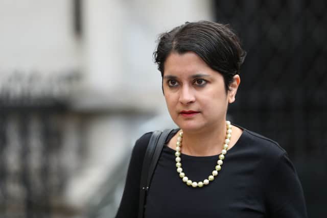 “And the live facial recognition results in London, where it’s been used, in the past 12 months, over 580 arrests were made, and these included people who were wanted for rape, for GBH (grievous bodily harm), for robbery, for domestic abuse, and also for sex offenders who were breaching their conditions of being out in the community.