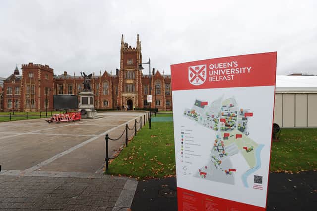 “This is not because they are more deserving, but simply because their places are not funded by and therefore not capped by Stormont, so creating inequality of access to local higher education for our young people here in Northern Ireland.”