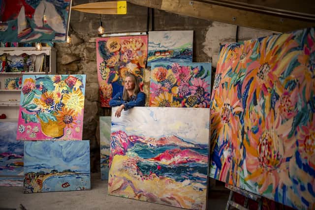 “I’ve always painted there but thought: ‘What happens if I go to the Isles of Scilly? Surely the light is brighter there.’ And it is.