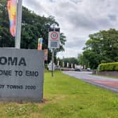 The village of Emo in Laois all set for Forest Fest 2025. Photo: Leinster Express
