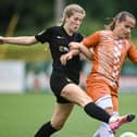 Lucy Fitzgerald in action against Agram