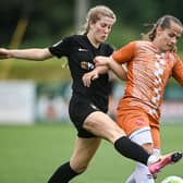 Lucy Fitzgerald in action against Agram