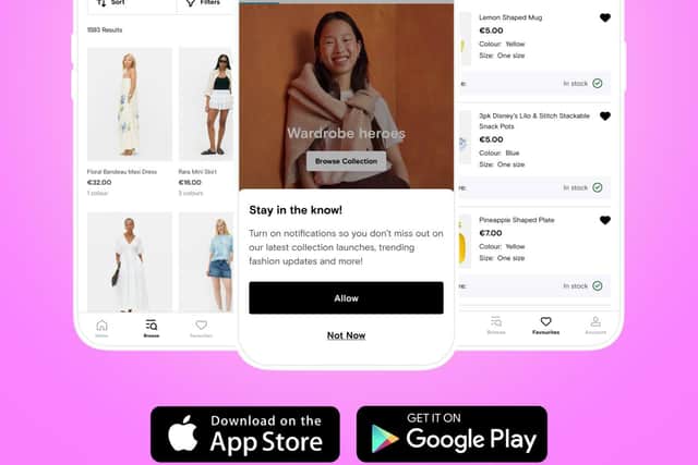 Users will not be able to buy products directly through the app but will be able to digitally browse for their next purchase whilst checking its availability. 