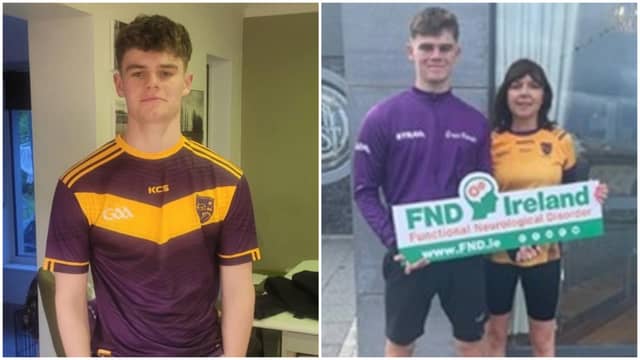 John McHugh and his mum Trish are cycling from Donegal to Longford this week to raise funds for FND (Functional Neurological Disorder) Ireland