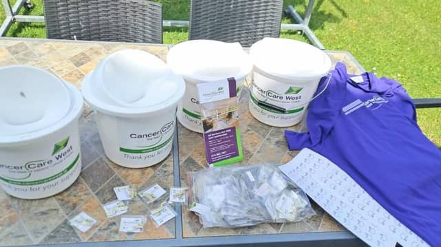 The draw, set up by John Wilkie, will raise funds for Cancer Care West. Photo: John Wilkie